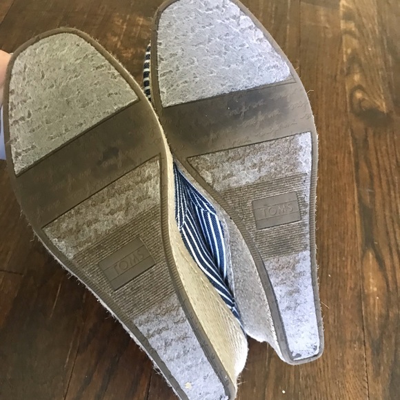 Toms canvas wedges - Picture 4 of 7